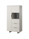 Highboard mit 2 schubladen und 2 türen Alma Beige (2)