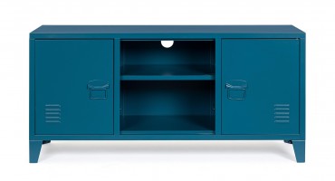 TV-Möbel mit 2 türen Cambridge Blau (9)