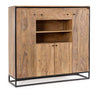 Highboard mit 1 schublade und 4 türen Nartan High Natürlich