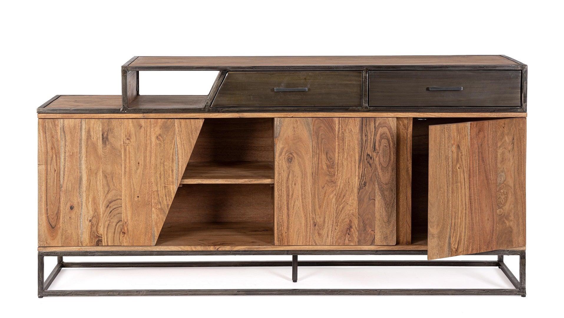 Sideboard mit 2 schubladen und 3 türen Janak Natürlich (7)