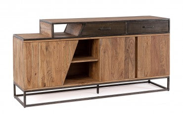 Sideboard mit 2 schubladen und 3 türen Janak Natürlich (8)