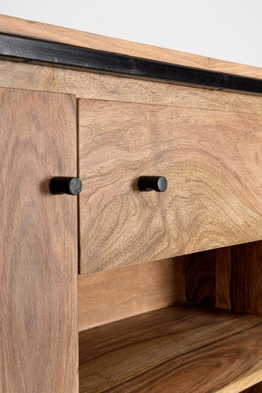 Highboard mit 1 schublade und 4 türen Nartan High Natürlich (11)