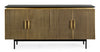 Sideboard mit 4 türen Virat Schwarz (2)