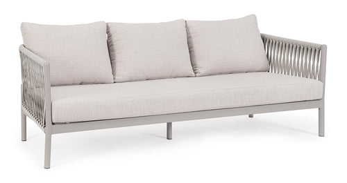 Gartensofa 3-Sziter Florencia Beige