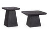 Couchtisch 2er Set Fuji Schwarz (6)