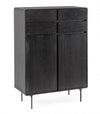 Highboard mit 2 türen Widald High Schwarz (8)