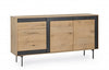 Sideboard mit 1 schublade und 3 türen Stanwood Natürlich (9)