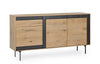 Sideboard mit 1 schublade und 3 türen Stanwood Natürlich