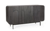 Sideboard mit 3 türen Orissa Schwarz