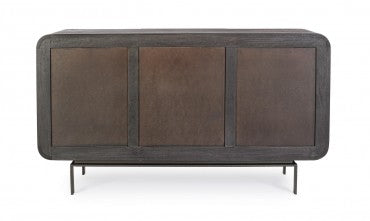 Sideboard mit 3 türen Orissa Schwarz (10)