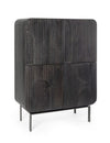 Highboard mit 4 türen Orissa High Schwarz (8)