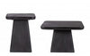 Couchtisch 2er Set Fuji Schwarz (8)