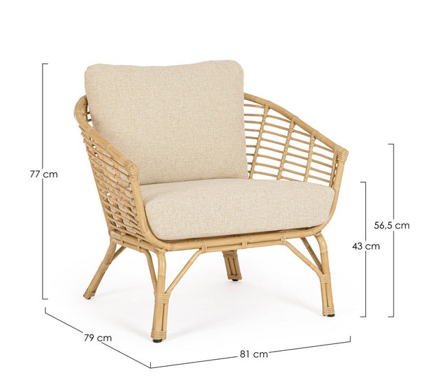 Gartensessel Mabel Beige (2)