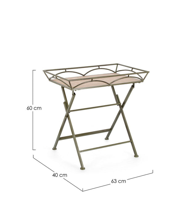 Garten-Couchtisch Guenda Grün (1)