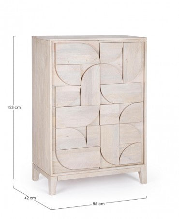 Highboard mit 4 türen Archita High Natürlich (8)