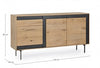 Sideboard mit 1 schublade und 3 türen Stanwood Natürlich (10)