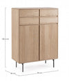 Highboard mit 2 türen Widald High Natürlich (10)