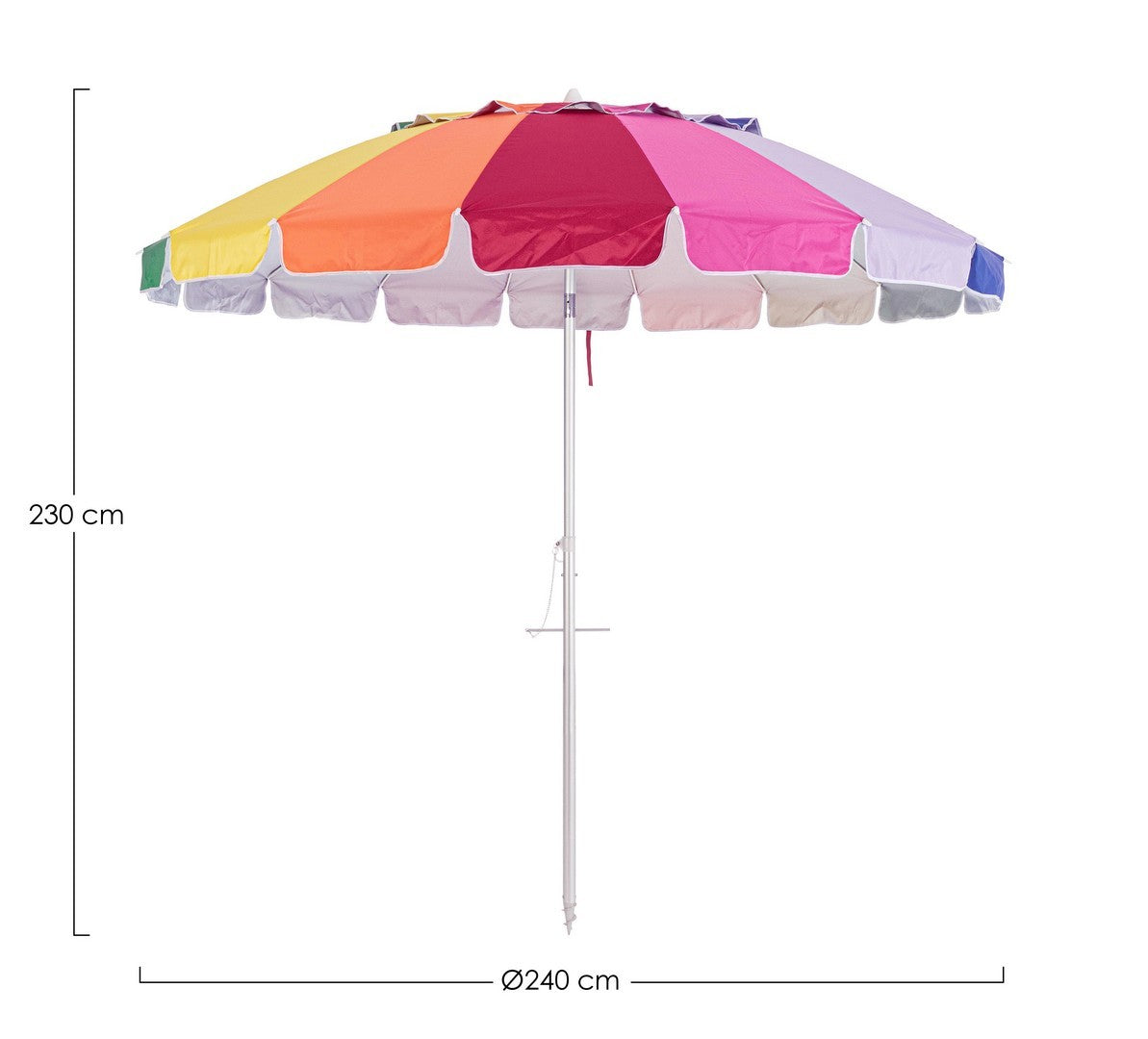 Sonnenschirm Jamaica Mehrfarben (1)