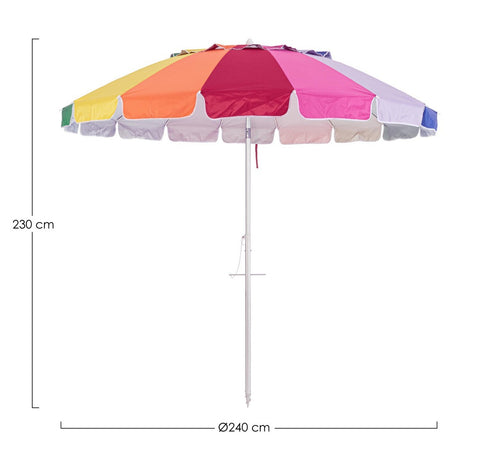 Sonnenschirm Jamaica Mehrfarben (1)