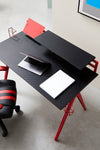 Gaming Tisch Desk 2P Rot (8)