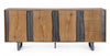 Sideboard mit 3 schubladen und 3 türen Garwood Natürlich (10)