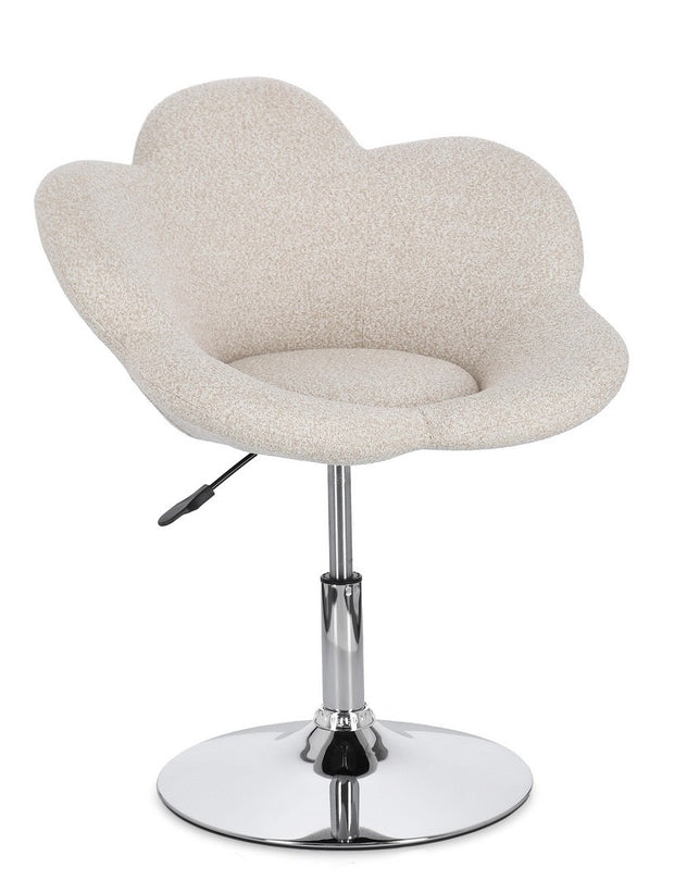 Sessel mit Stoff Fleur Small Beige