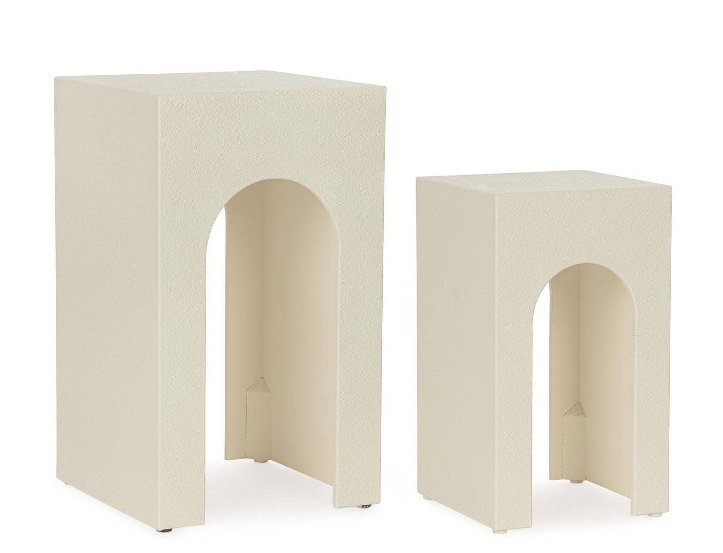 Couchtisch 2er Set Creamy Rectangular Creme