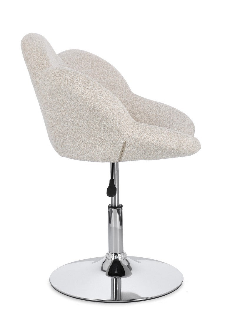 Sessel mit Stoff Fleur Small Beige (5)