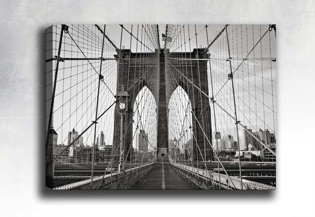 Leinwandbild Brooklyn Bridge Mehrfarben, & OYOTR-236533012 & OYOTR-236533012 & OYOTR-236533012