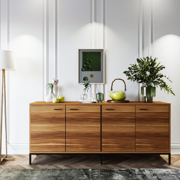 Sideboard mit 4 türen, Porta L2002 Nussbaum