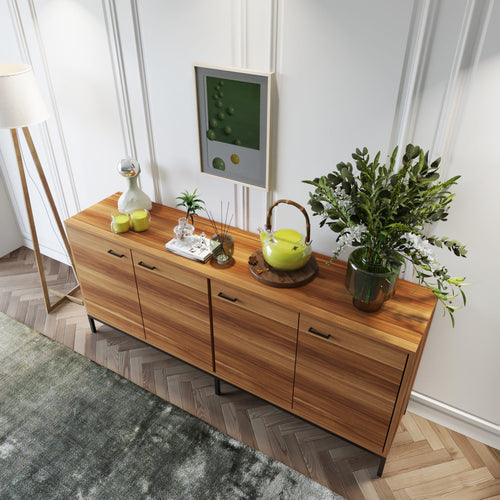 Sideboard mit 4 türen, Porta L2002 Nussbaum (1)