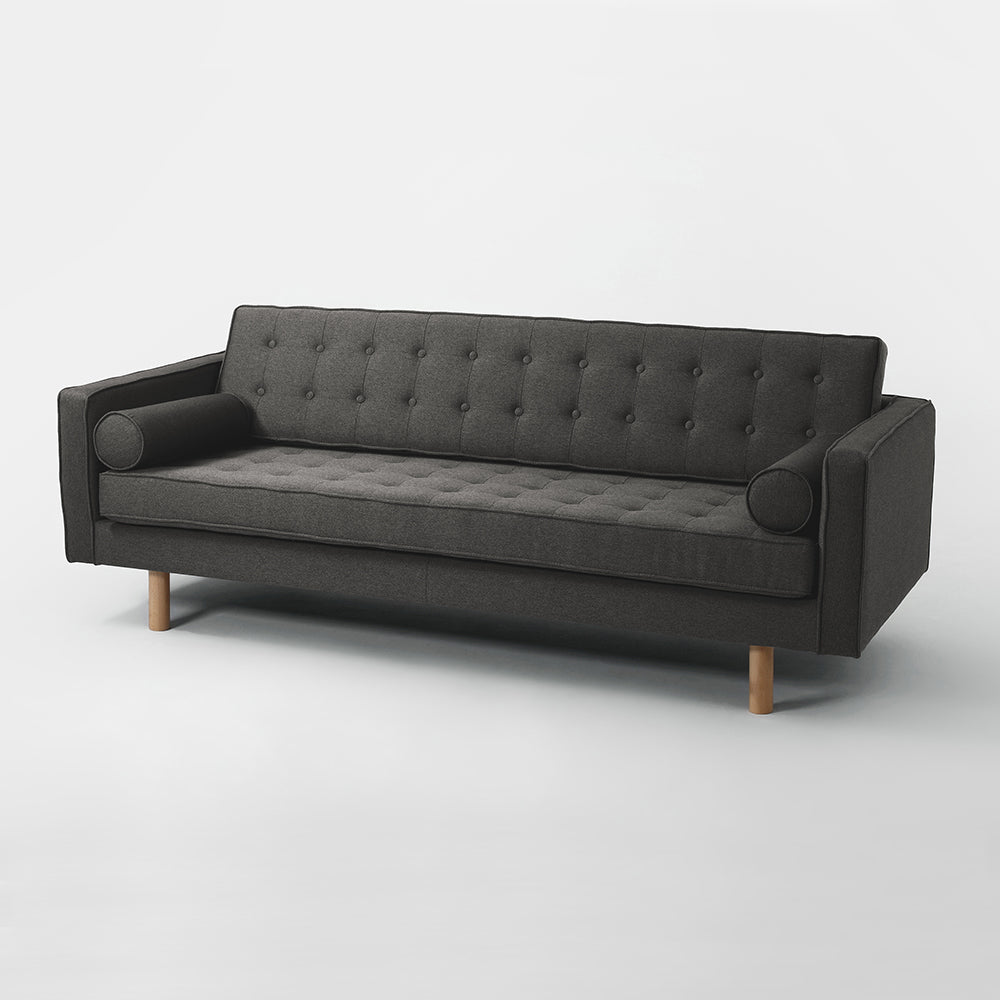 Sofa 3-Sziter mit Stoff Topic Wood Grau (2)