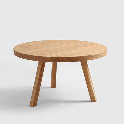 Couchtisch Treben Wood Round Eiche (1)