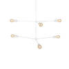 Hängeleuchte Triso 6 Weiß