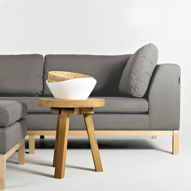 Schlafsofa 3-Sziter mit Stoff Ambient Wood Grau (2)