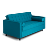 Sofa 2-Sziter mit Stoff Topic Blau