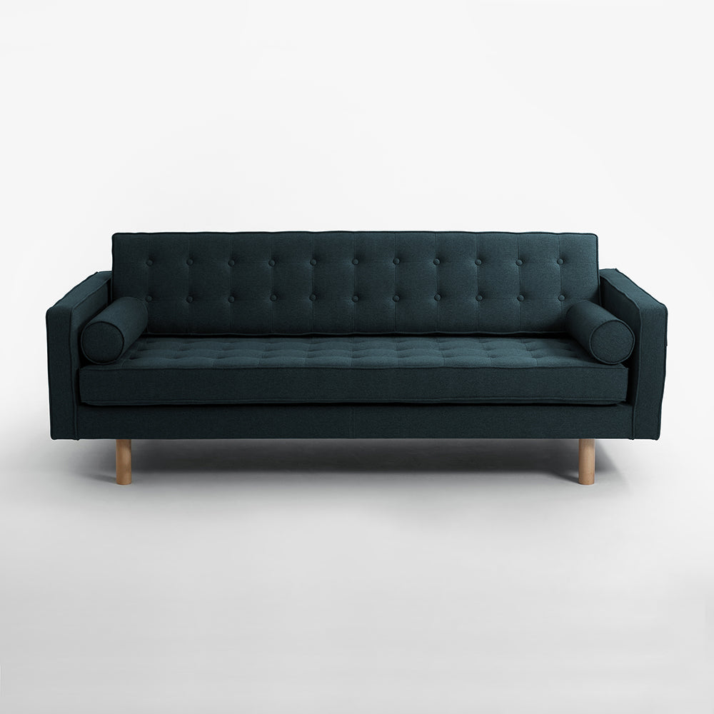 Sofa 3-Sziter mit Stoff Topic Wood Blau (3)