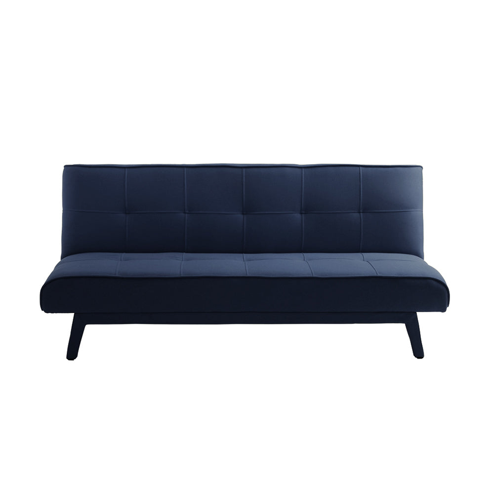 Schlafsofa 2-Sziter mit Stoff Modes Blau