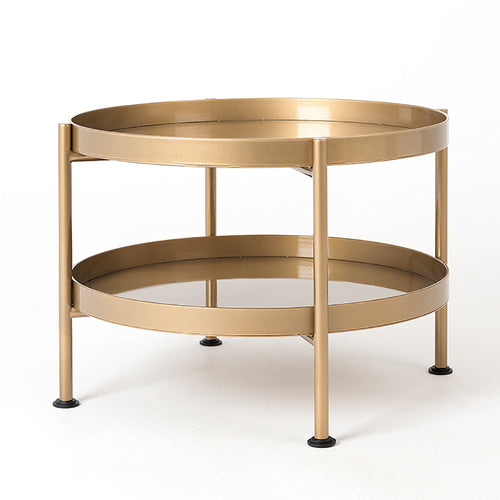 Couchtisch Hanna 60-2F Gold (1)