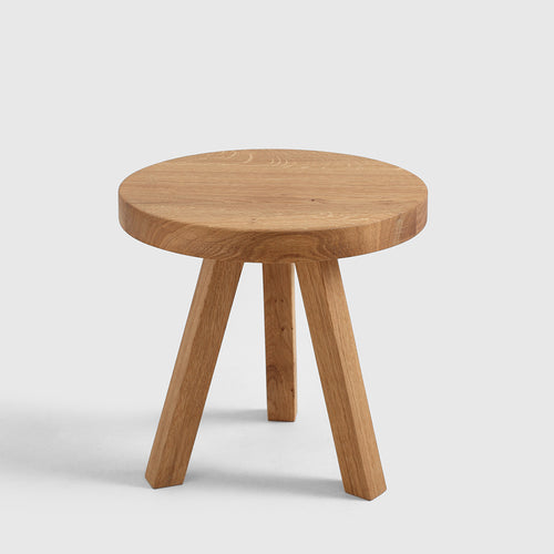 Couchtisch Treben Wood Round Eiche (1)