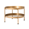 Couchtisch Hanna 60-2F Gold