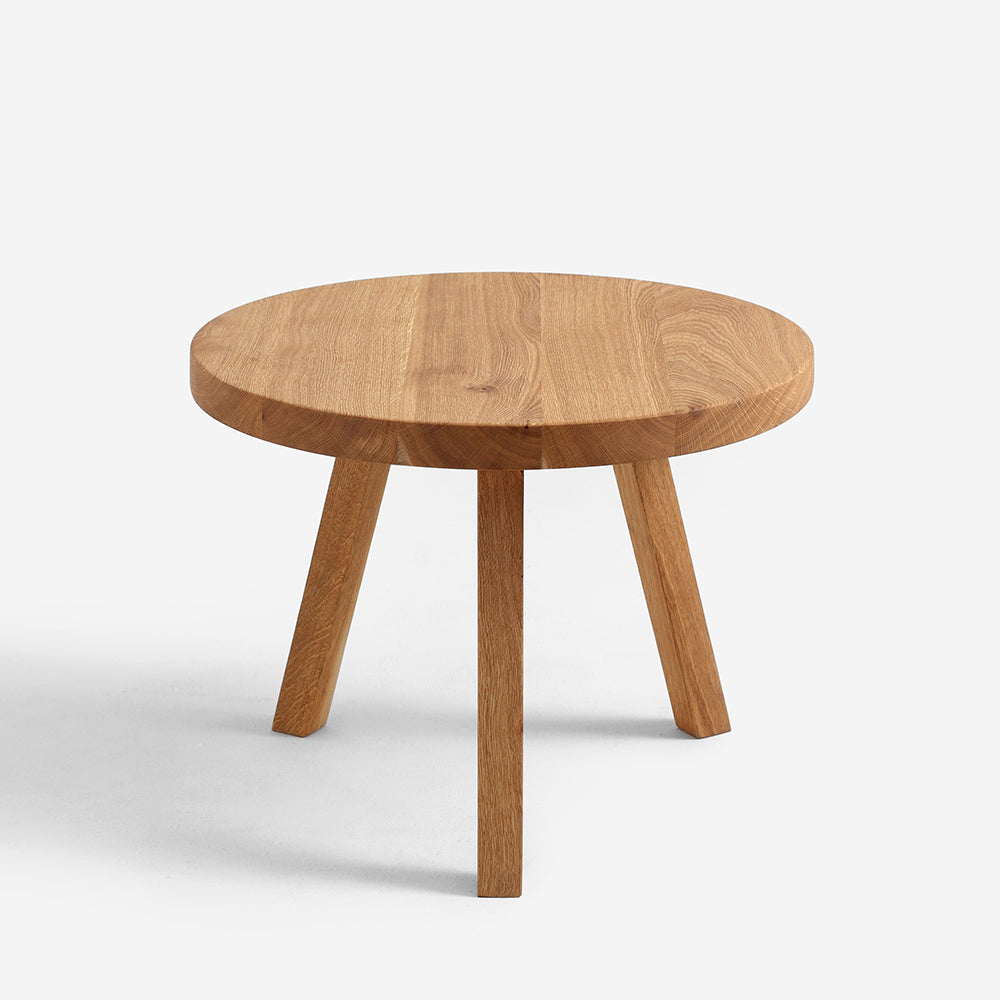 Couchtisch Treben Wood Round Eiche (3)