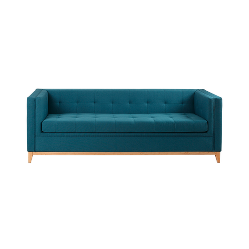 Schlafsofa 3-Sziter mit Stoff By Blau