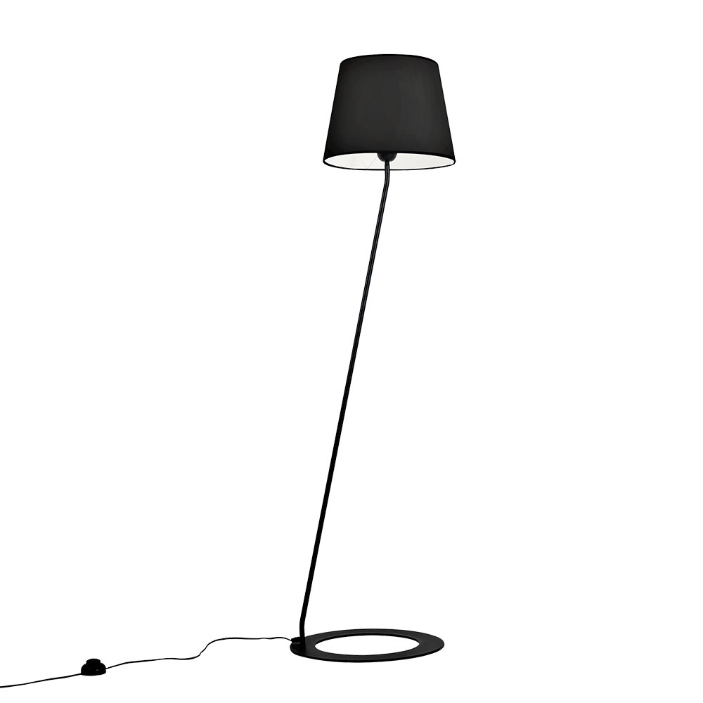 Stehlampe Shade Schwarz