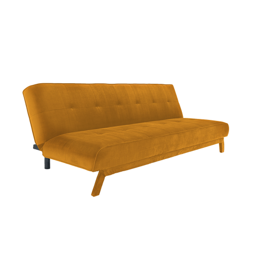 Schlafsofa 3-Sziter mit Stoff Modes Orange