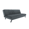 Schlafsofa 3-Sziter mit Stoff Modes Grau