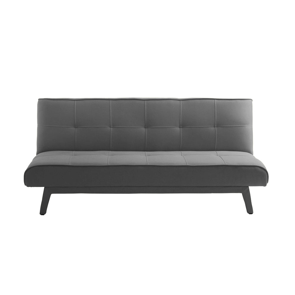 Schlafsofa 2-Sziter mit Stoff Modes Grau (3)