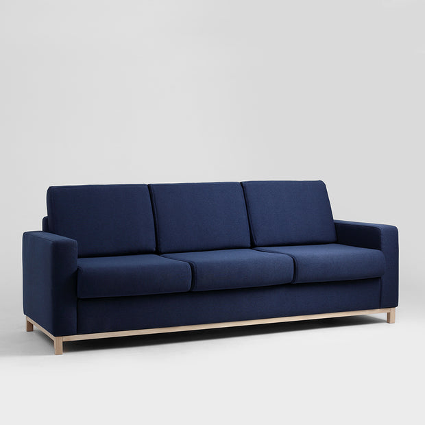 Schlafsofa 3-Sziter mit Stoff Scandic Blau (1)