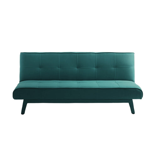 Schlafsofa 2-Sziter mit Stoff Modes Blau