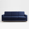 Schlafsofa 3-Sziter mit Stoff Scandic Blau (3)